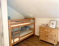 Ferien Bauernhof: FeWo Morgensonne Schlafzimmer Hochbett Kinder - Müller´s Ferienhof