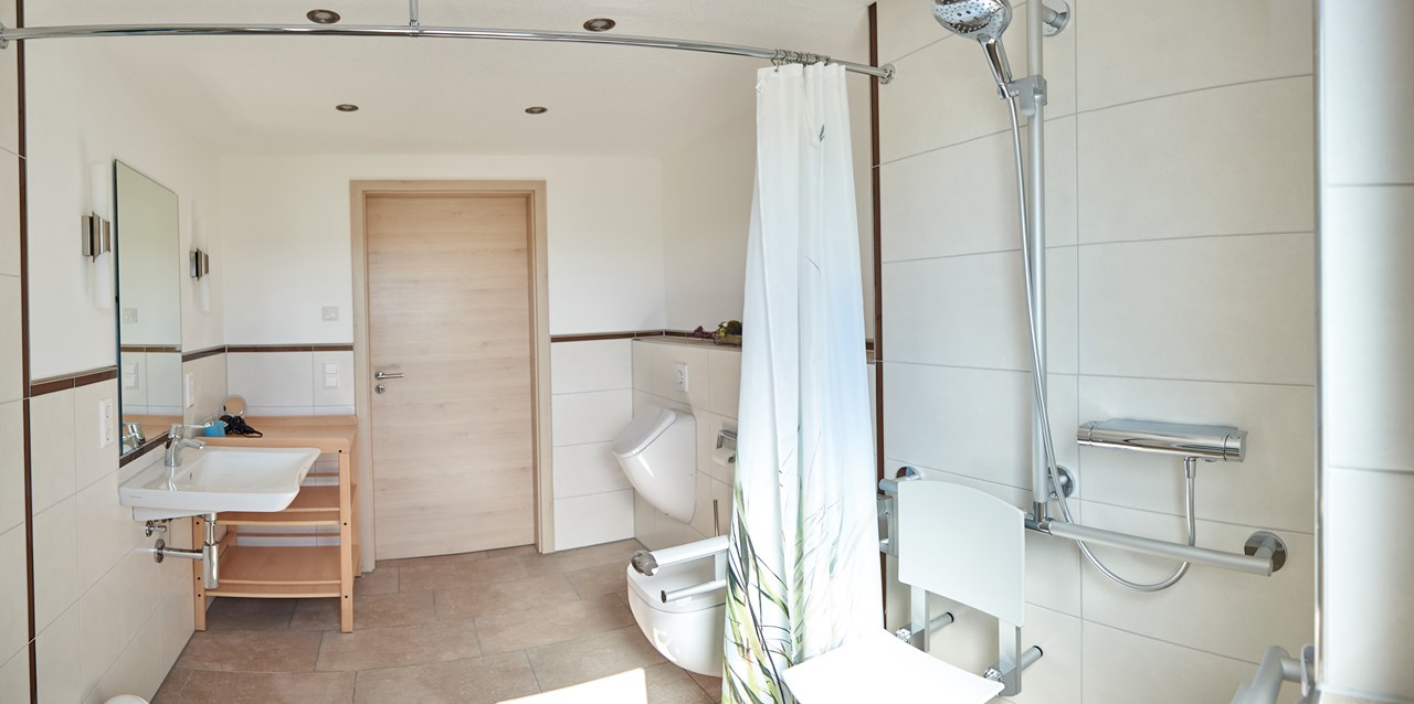 Ferienwohnung Kebachhof Presentation of the rooms Flower meadow barrier-free