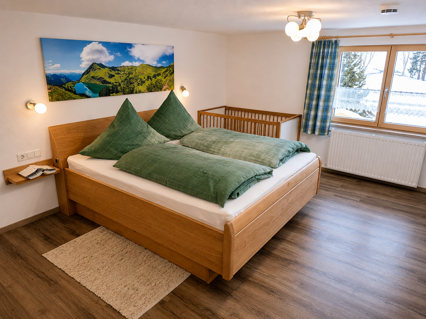 vacanza in fattoria - Schröcken - Familienzimmer "Breitenstein" - Ferienhof Nigg