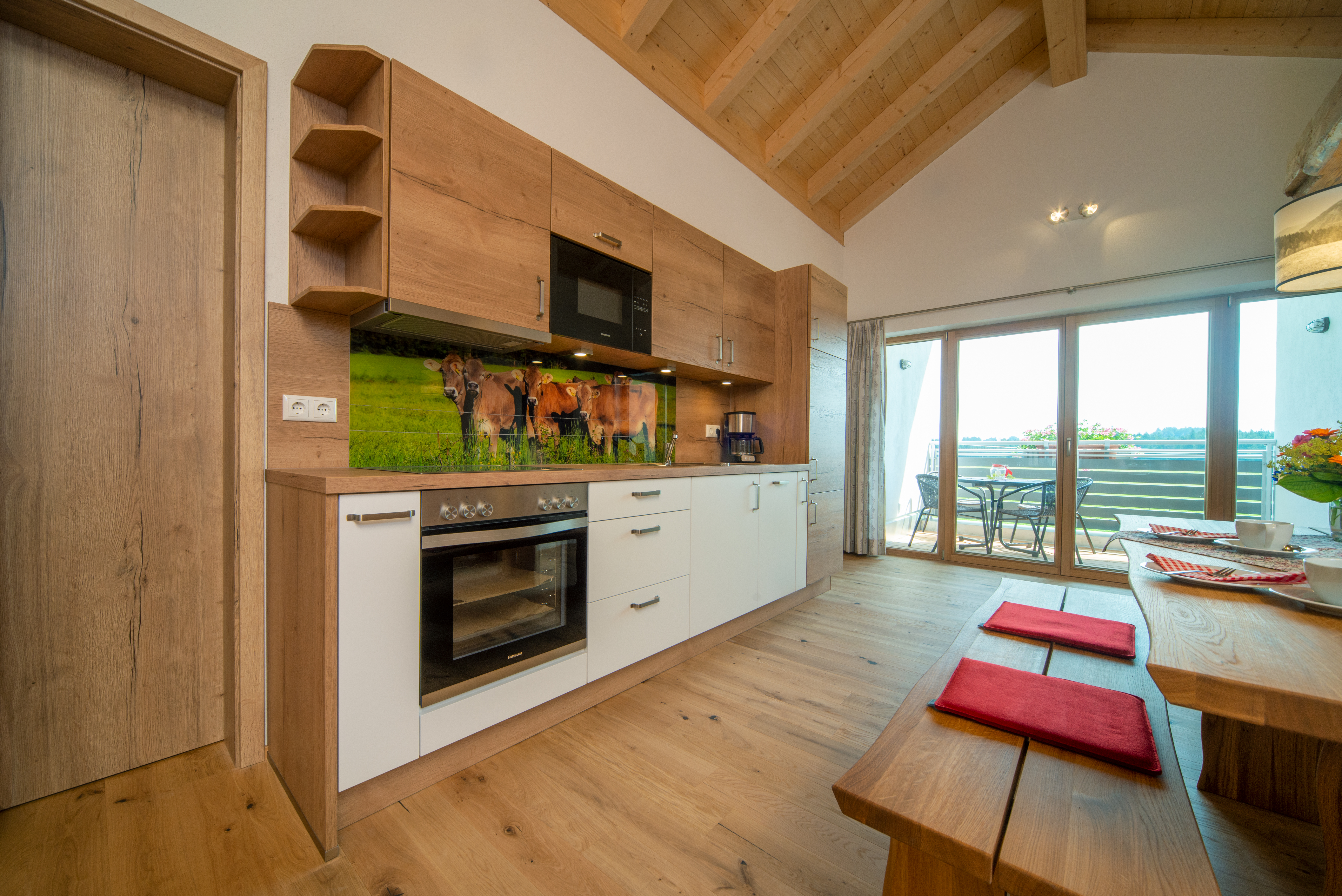 Biohof Stadler Présentation des chambres Appartement de vacances Viehweid