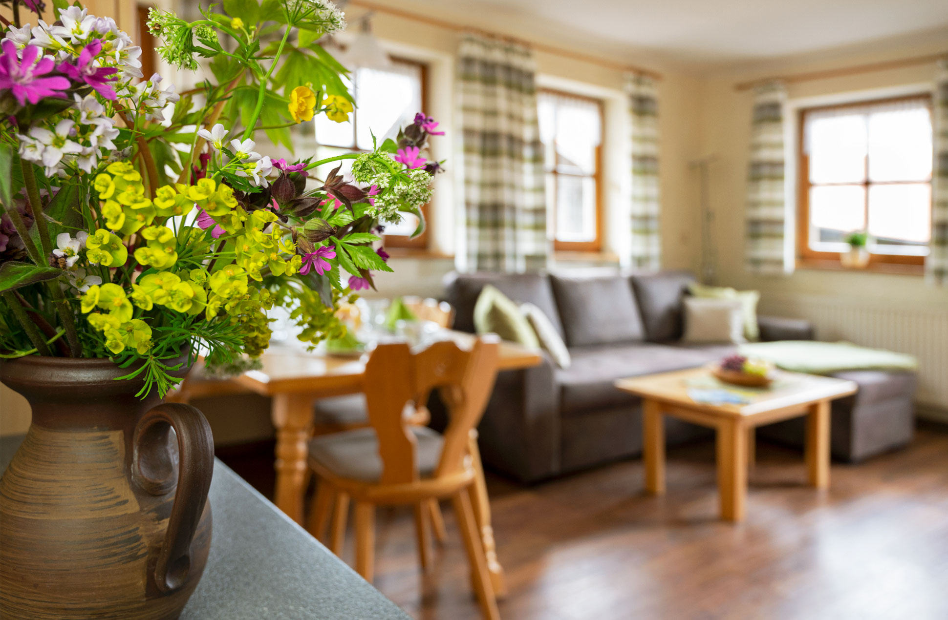 Fuchshof Vorstellung der Zimmer Ferienwohnung 2