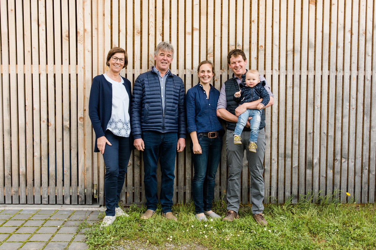 Bergbauernhof Ganahl host Ganahl family