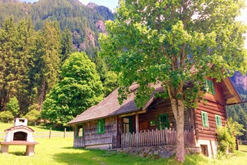 Ferien Bauernhof: Selbstversorgerhütte im Untertal bis 6 Personen, vom Abelhof 8km entfernt. - Abelhof