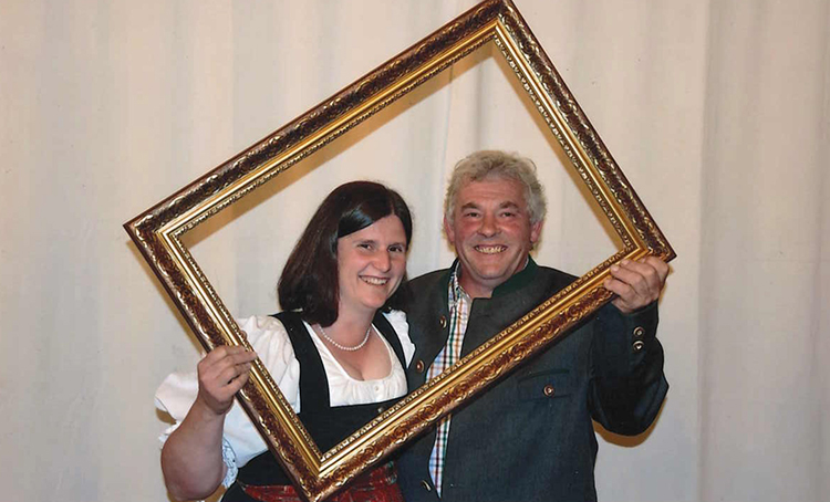 Lahnhof ospite Brigitte e Alois Riedlsberger