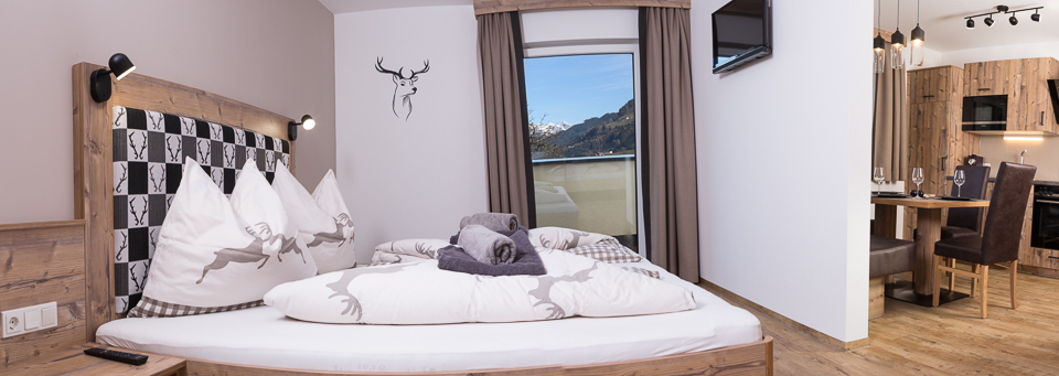 Biobauernhof Reiterhof Presentatie van de kamers Familiekamer Adlerhorst