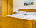 Ferien Bauernhof: Schlafzimmer für 2 Personen im Appartement - Alpen Appartements Oberlehengut HIDEAWAY