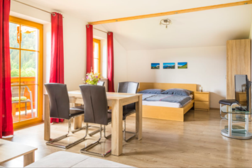 Ferien Bauernhof: Doppelzimmer mit Balkon - Alpen Appartements Oberlehengut HIDEAWAY