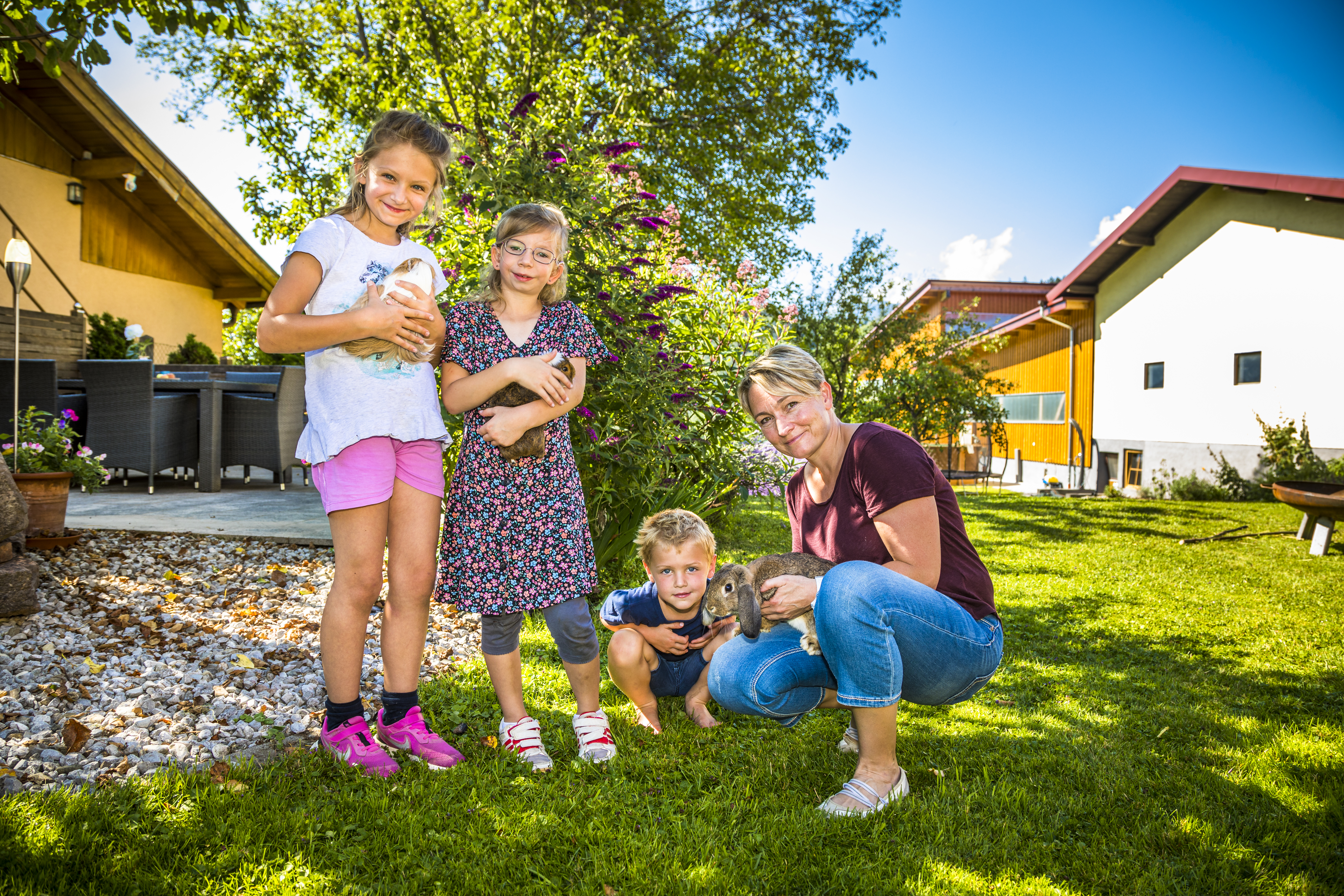 Ferien Bauernhof: Garten - Familienzeit am Motzenhof