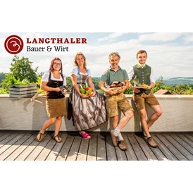 Ferien Bauernhof: Fam. Langthaler 
Claudia, Sonja, Franz u. Patrik
 - Bauer&Wirt Langthaler