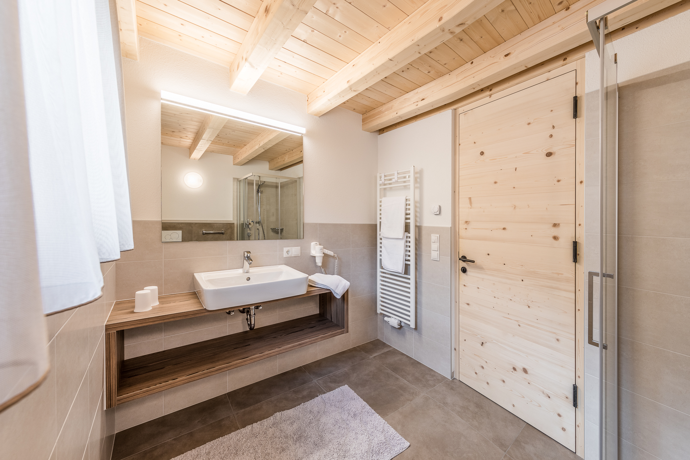 Ferien Bauernhof: Bad - Untermairhof Appartments Residence