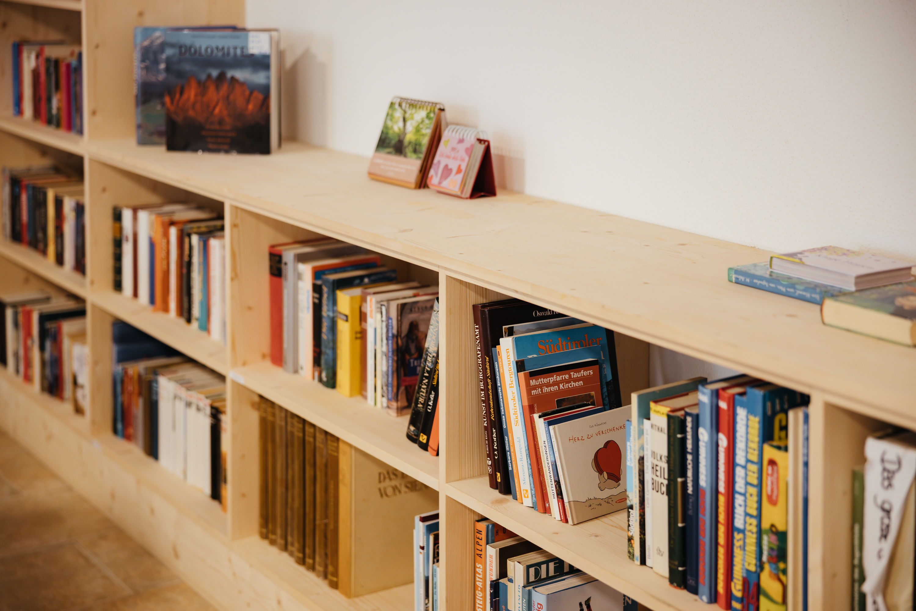 Ferien Bauernhof: Bibliothek - Untermairhof Appartments Residence