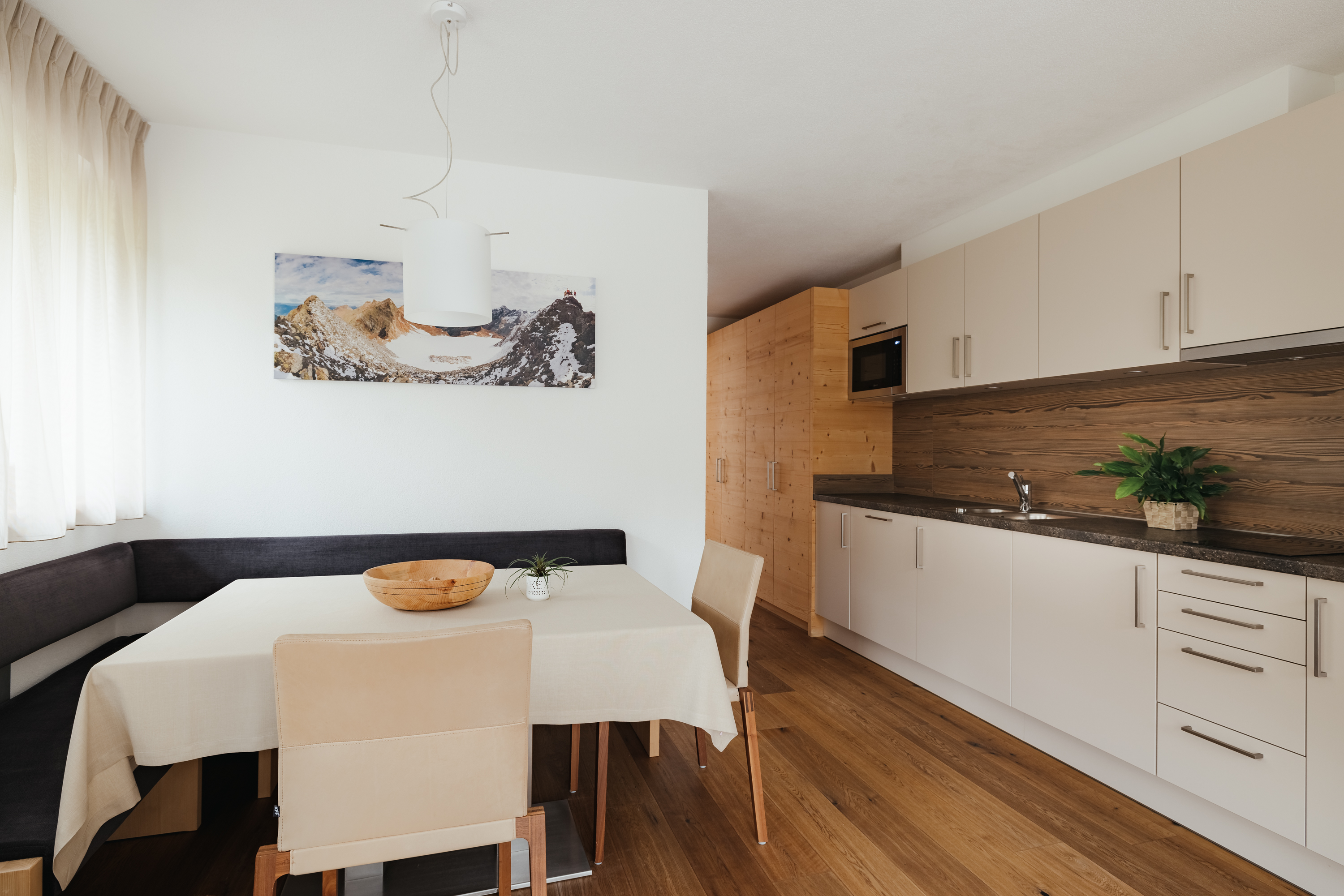 Untermairhof Appartments Residence Presentatie van de kamers Sparren