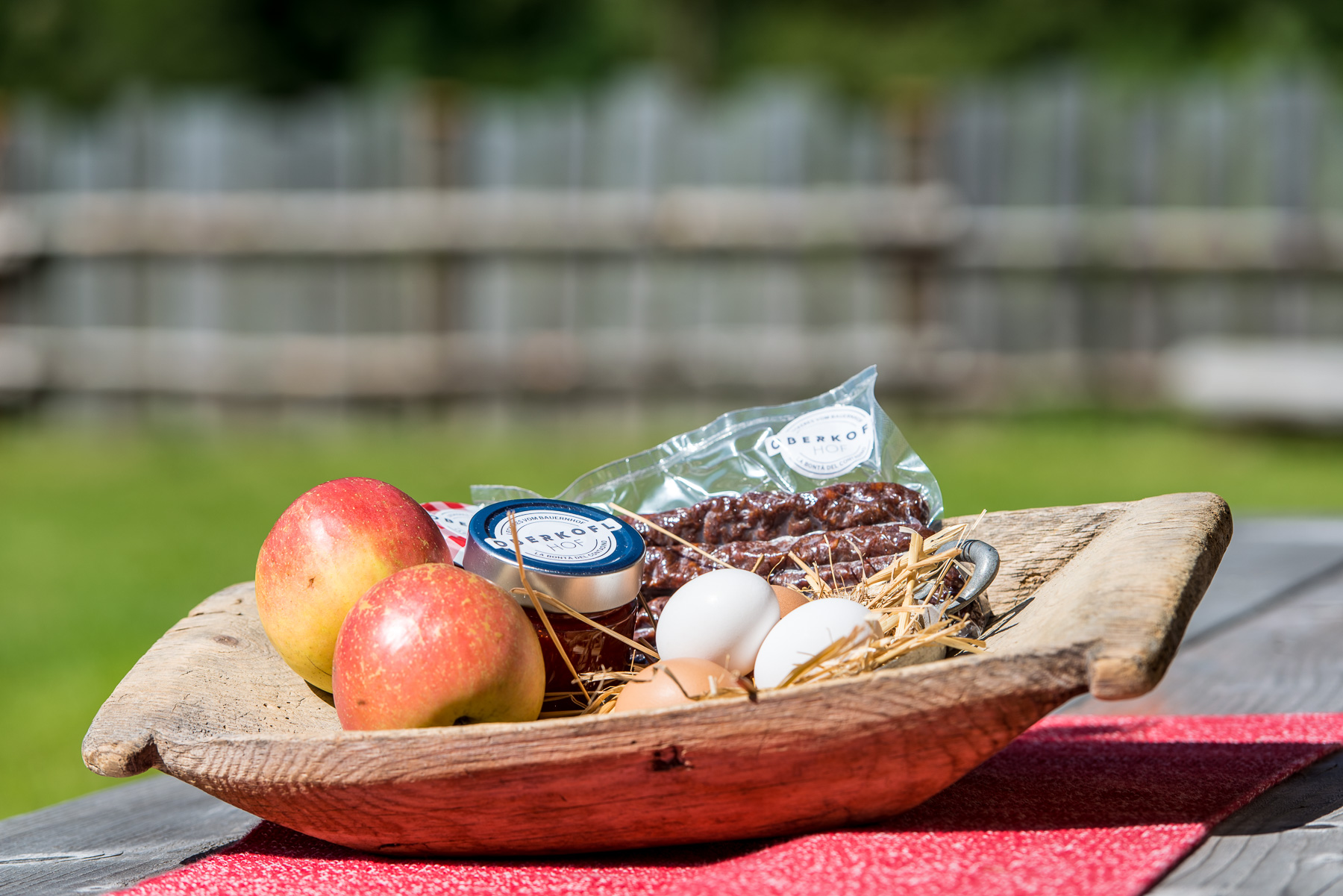 Ferien Bauernhof: Leckereien von unserem Bauernhof im Tal - Oberkofl-Alm Chalet
