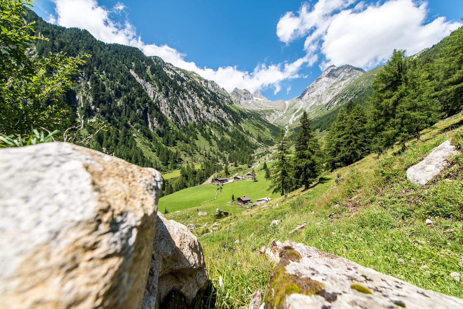 Ferien Bauernhof: Außenansicht Almgebiet - Oberkofl-Alm Chalet