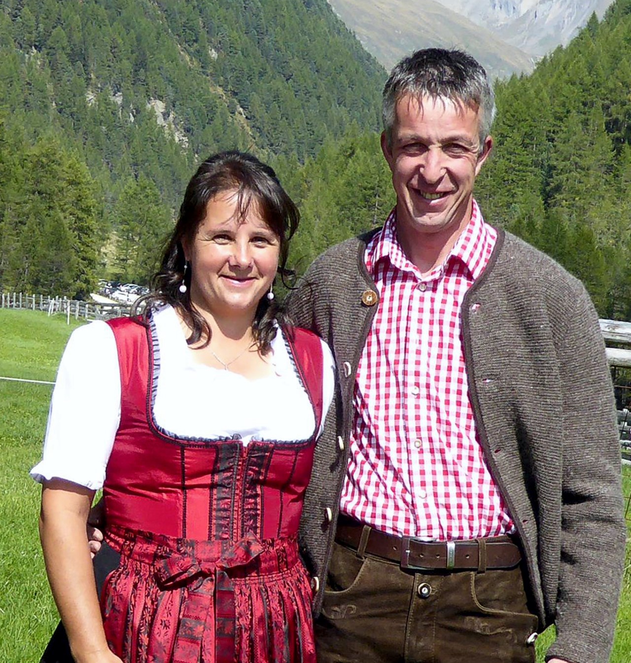 Oberhof host Waltraud and David