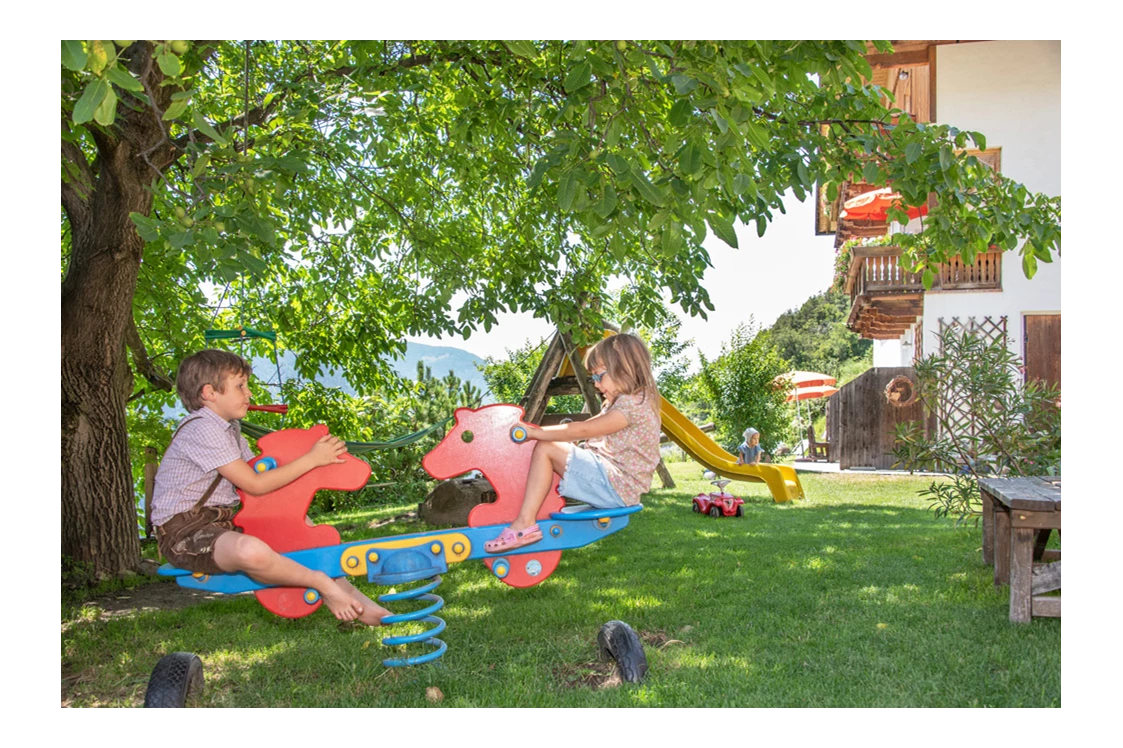 Ferien Bauernhof: Spielplatz - Wieserhof