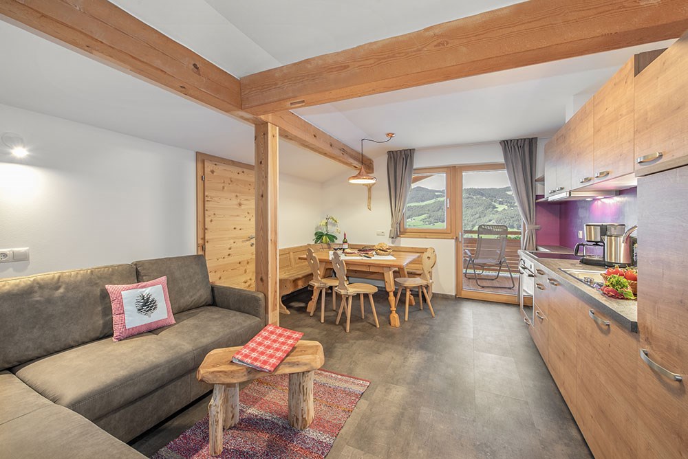 Wieserhof Presentazione delle stanze Fienile con balcone esposto a sud