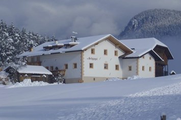 Ferien Bauernhof: Hof im Winter - Schgagulerhof