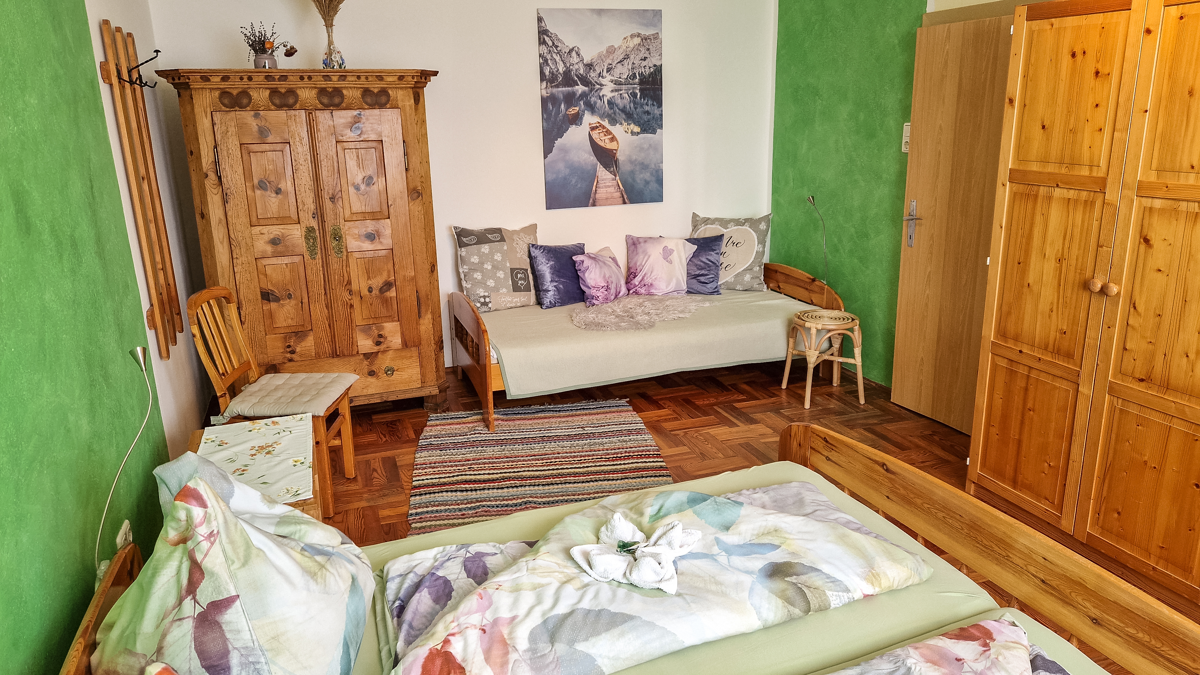 vacation on the farm - Glein (Sankt Margarethen bei Knittelfeld) - Ferienwohnung 2,Schlafzimmer  - Bergbauernhof Rami 