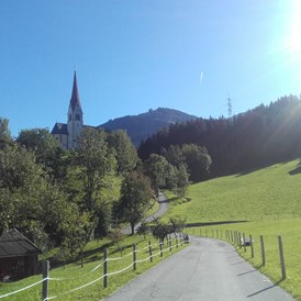 Ferien Bauernhof: Blick Richtung St. Pankraz - Wermenerhof