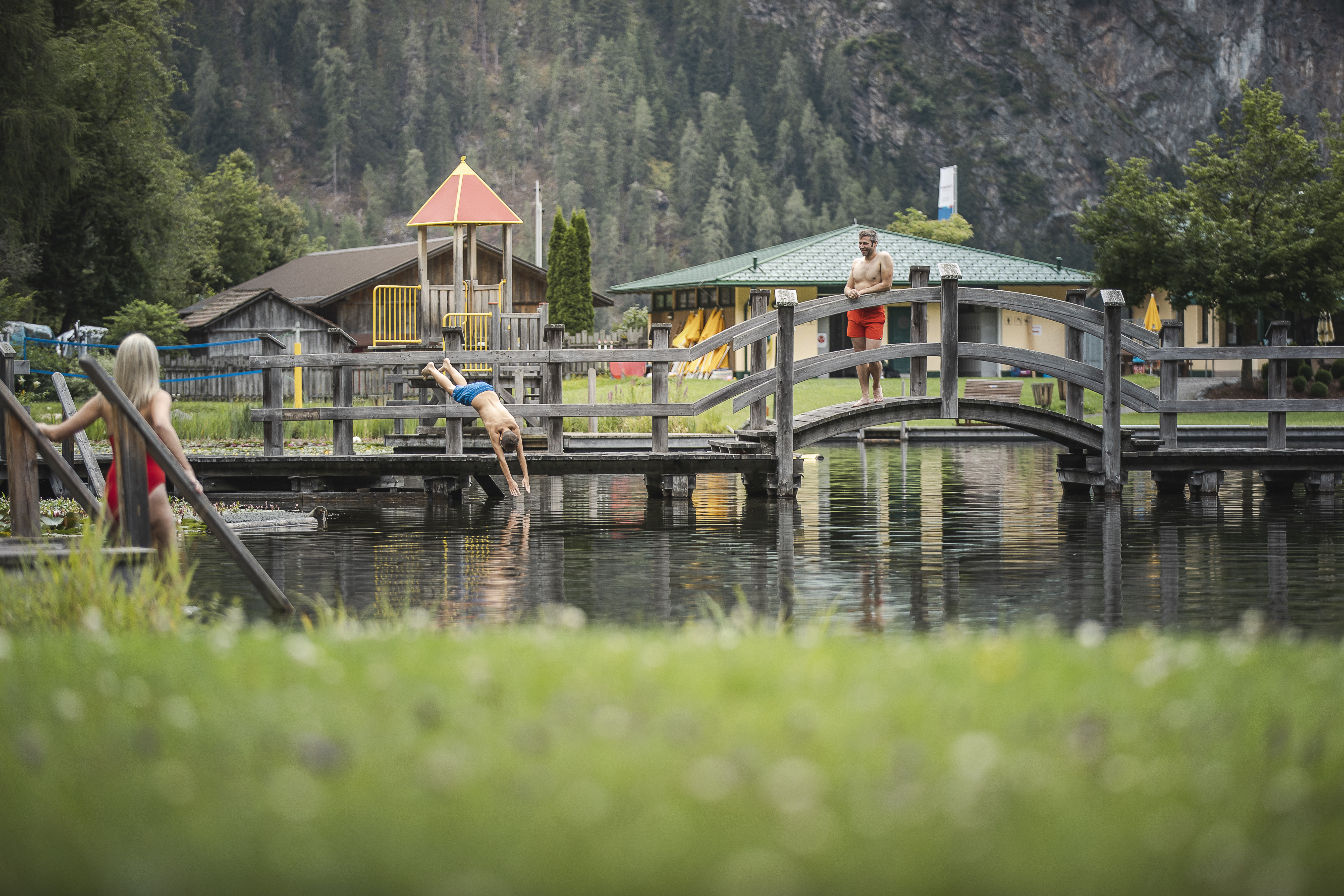 Reiter- & Alpakahof Alpin Appart Bestemmingen Natuurlijk zwemmeer Umhausen