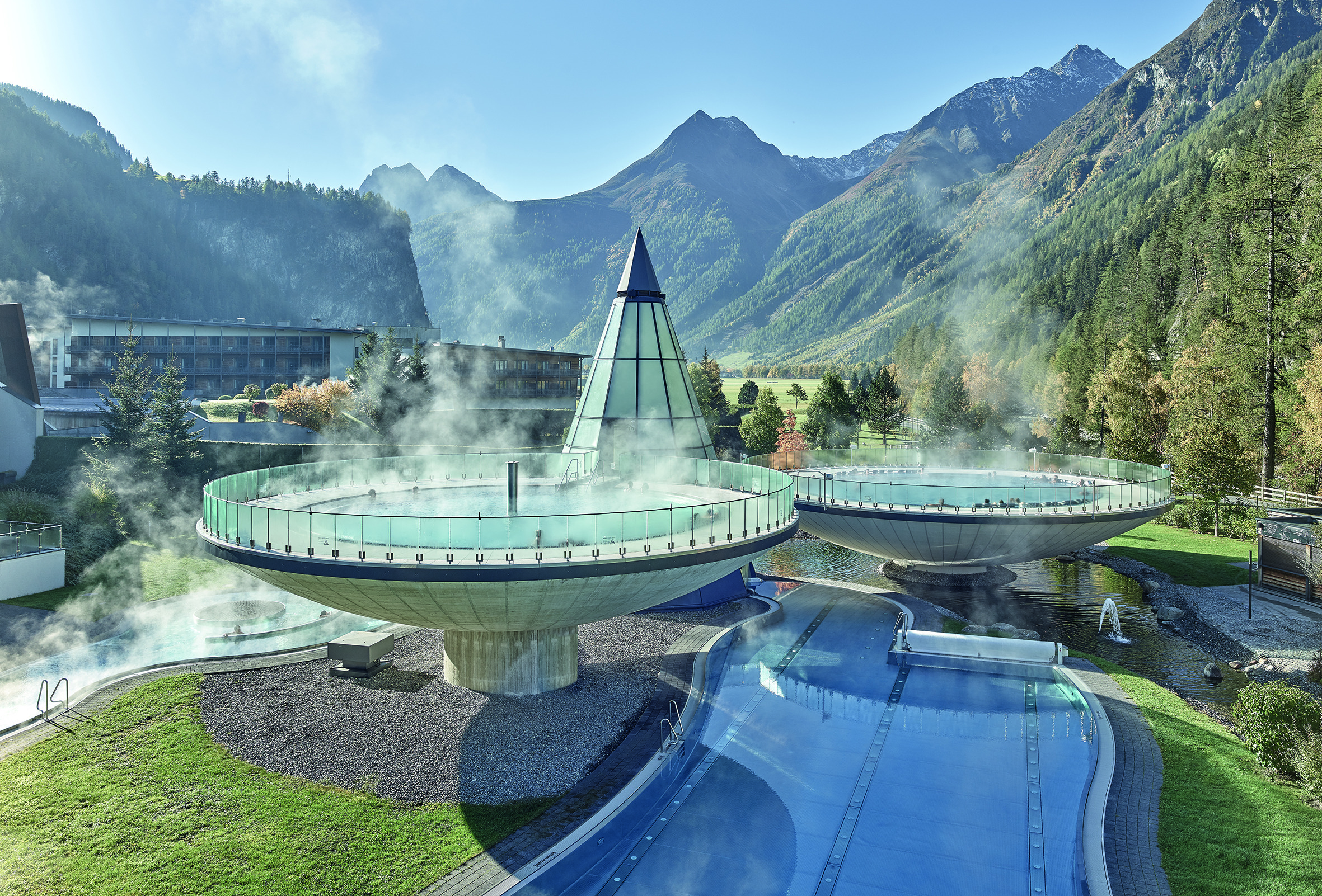 Reiter- & Alpakahof Alpin Appart Bestemmingen Aqua Dome-thermen