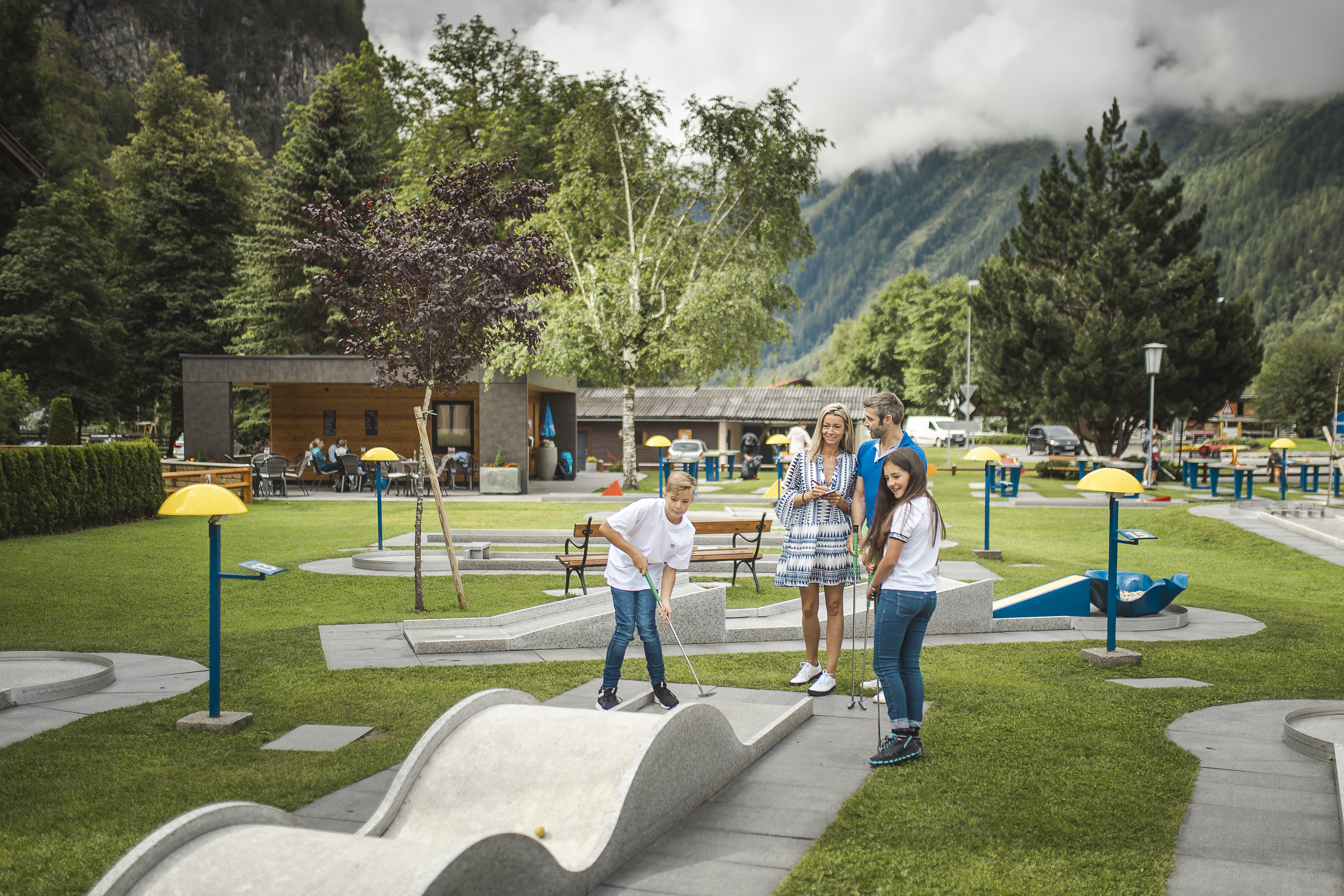 Reiter- & Alpakahof Alpin Appart Bestemmingen Minigolf