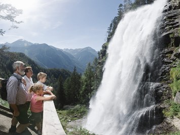 Bio und Reiterhof der Veitenhof Ausflugsziele Tirols höchster Wasserfall