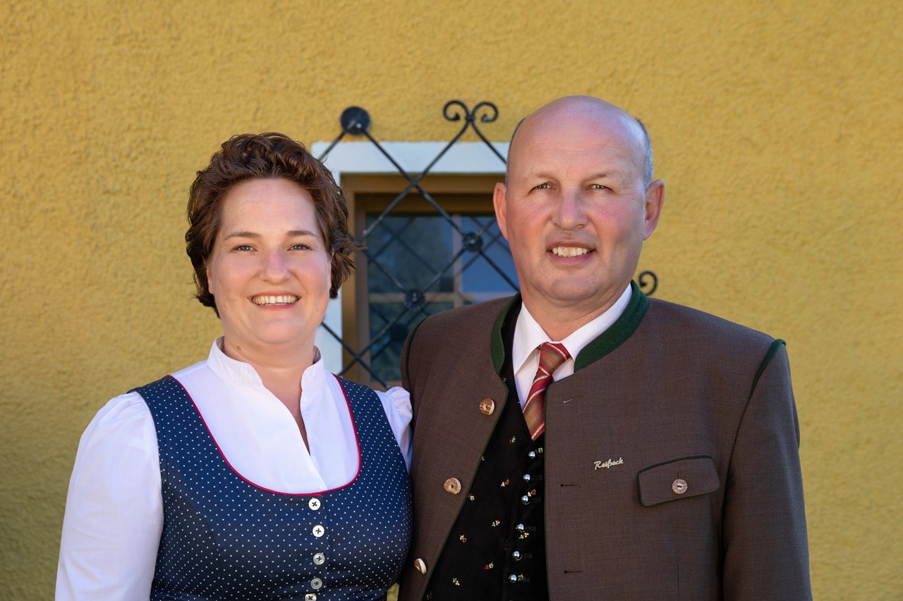 Biohof Brunner Gastgeber Susanne und Hans-Paul Unterweger