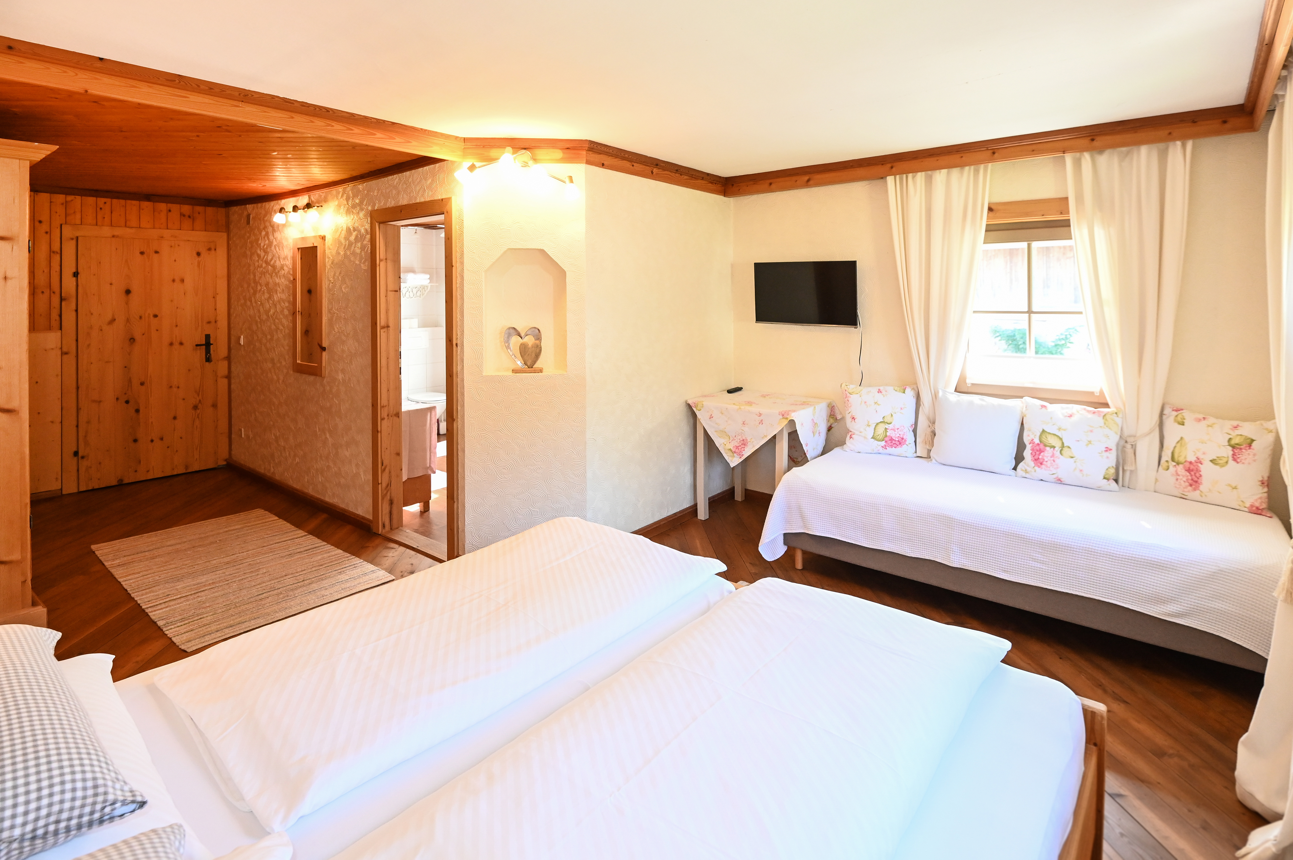 Ferien Bauernhof: Ferienwohnung Johanna; Schlafzimmer 1 - Auerhof