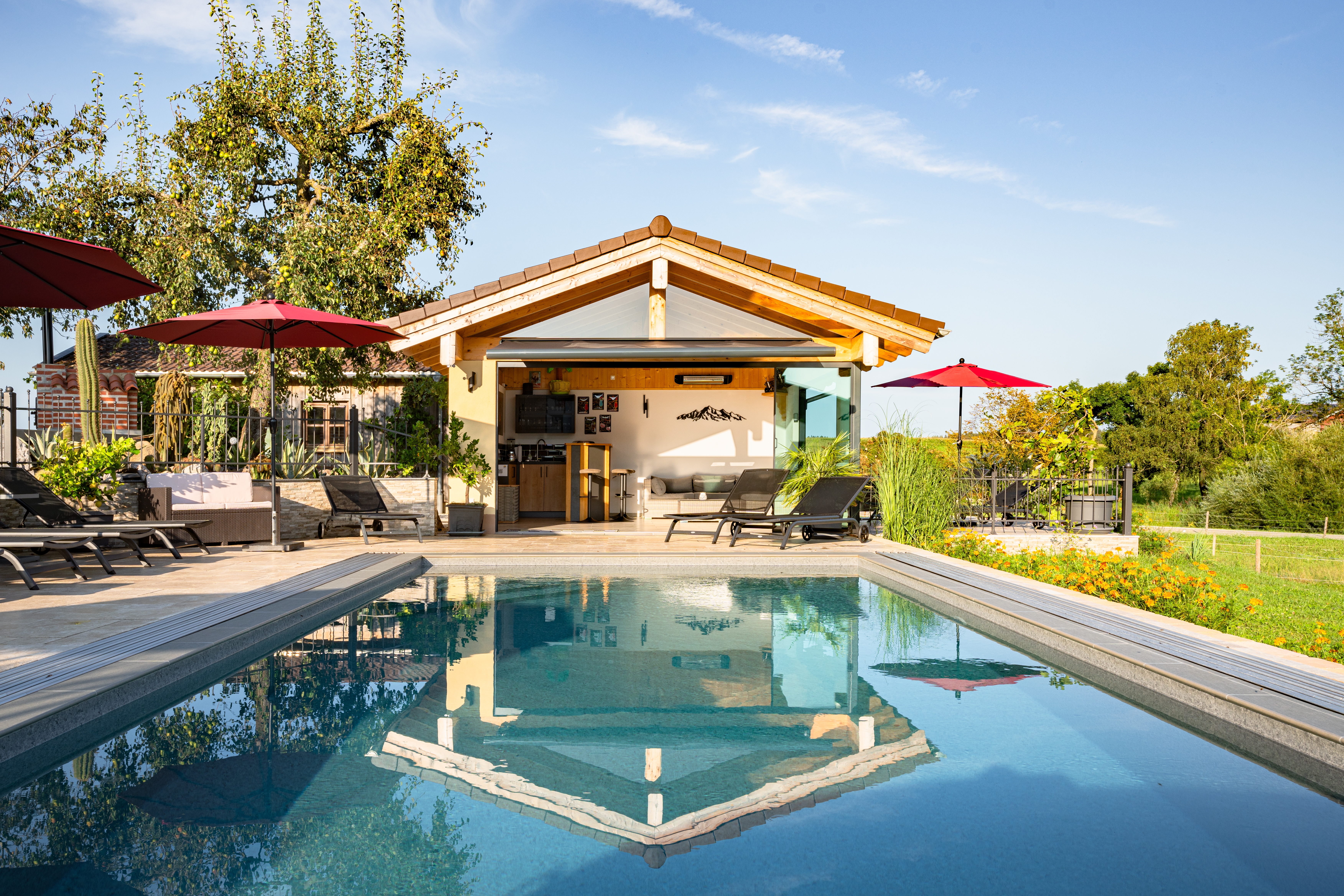 Urlaub auf dem Bauernhof - Lagerfeuerstelle - Reiherhof