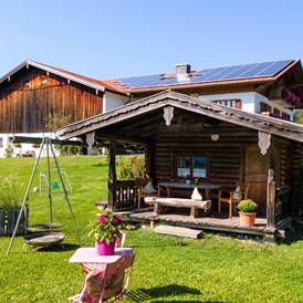 Ferien Bauernhof: Gartenhütte - Sotterhof