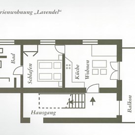 Ferien Bauernhof: Wohnung Lavendel - Sotterhof