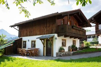 Ferien Bauernhof: Ferienhaus mit Terrasse und Balkon - Schifterhof Ruhpolding