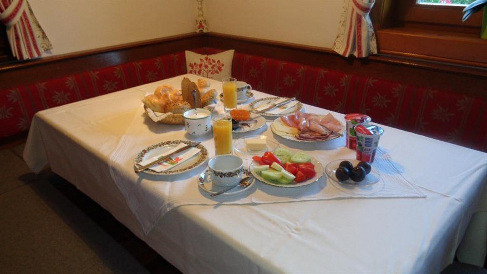 vacation on the farm - Frühstück - Scharfetter Zauchlehengut