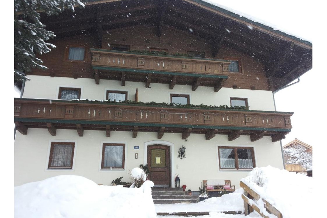 Ferien Bauernhof: Hauseingang Winter - Schnell Palfengut