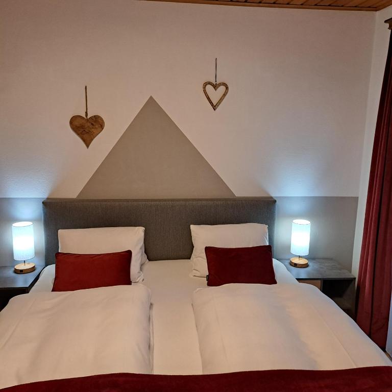 Ferien Bauernhof: Bett App. 1 Schlafzimmer - Schnell Palfengut