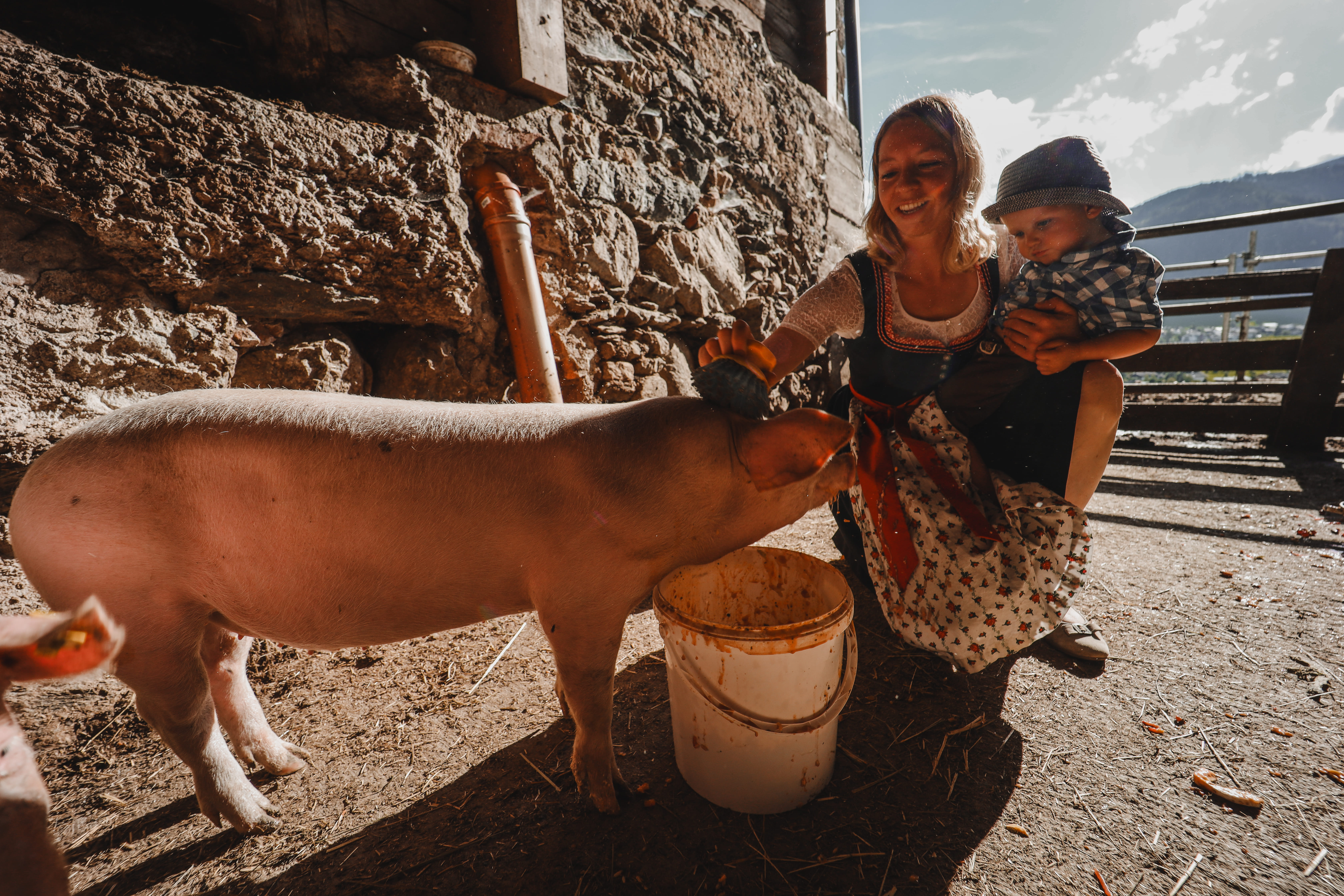 Ferien Bauernhof: Steinerbauer - Urlaub am Biokinderbauernhof - Bauernhof, Tiere