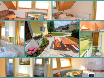 Ferien am Talhof Presentation of the rooms Holiday apartment 2 bedrooms 4-5 P