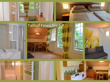 Ferien am Talhof Predstavitev prostorov Počitniški apartma s 3 spalnicami