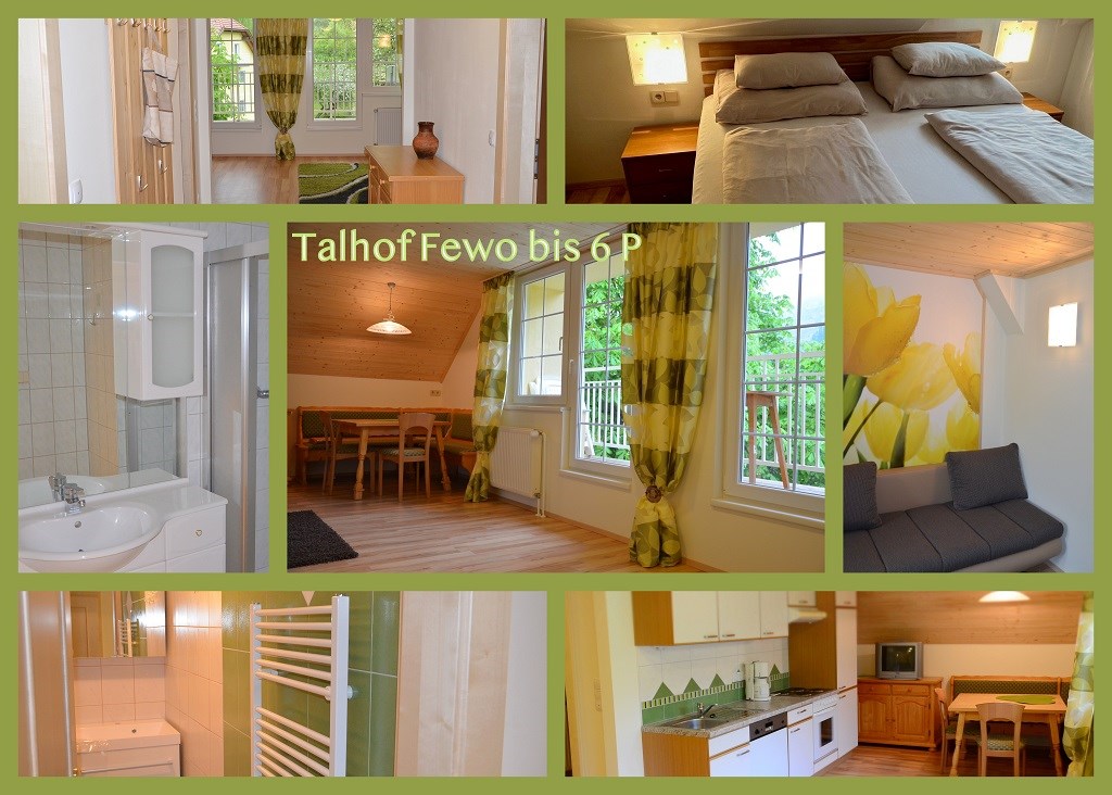 Ferien am Talhof Presentation of the rooms Apartment with 3 bedrooms