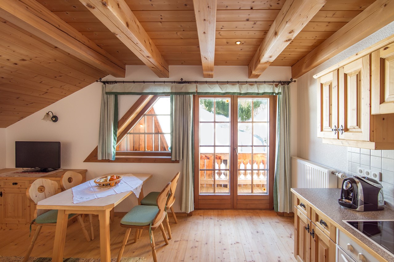 Familienwanderhof Eggeler Vorstellung der Zimmer Ferienwohnung Lärche