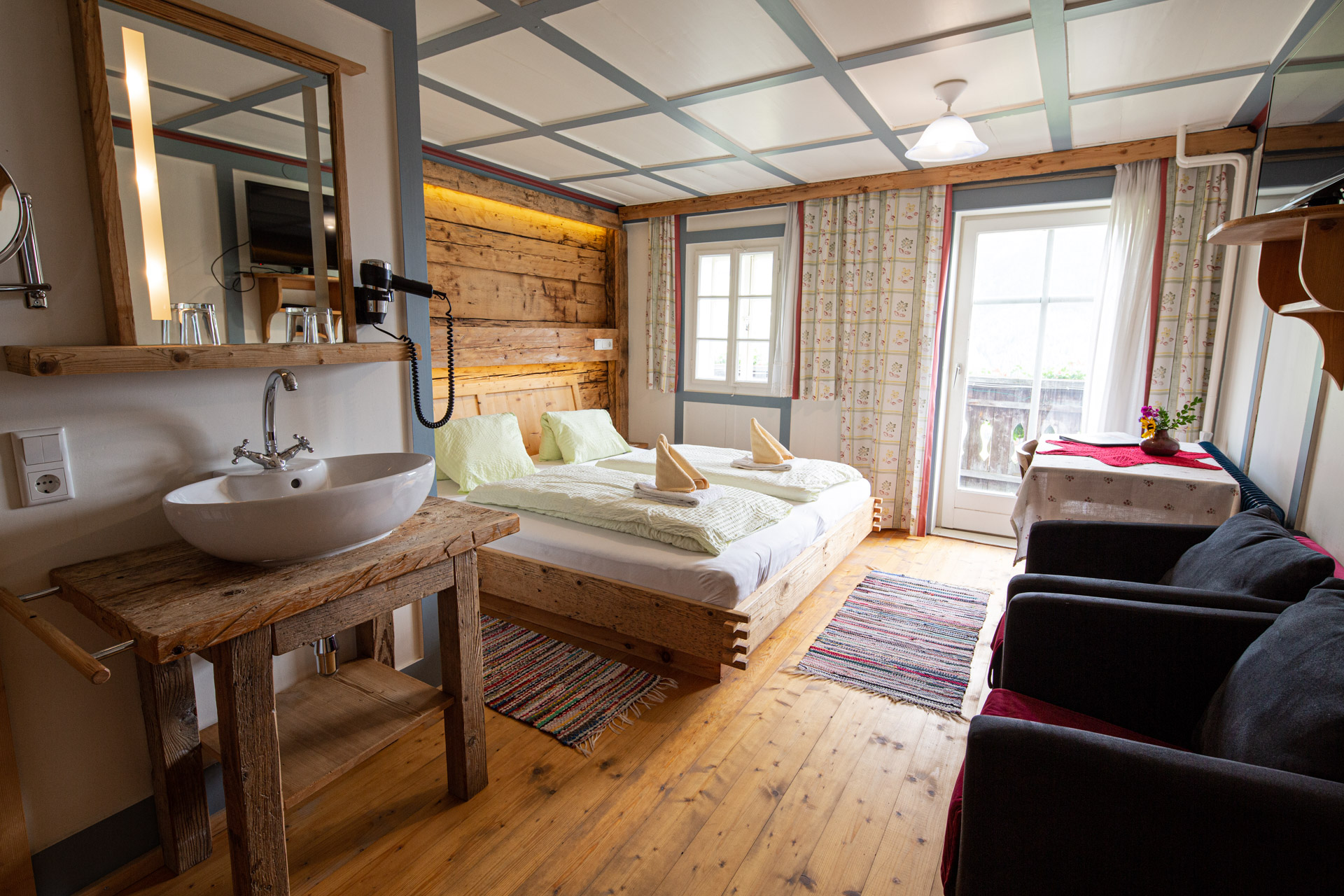 Familienwanderhof Eggeler Presentatie van de kamers Oude kamer Helene