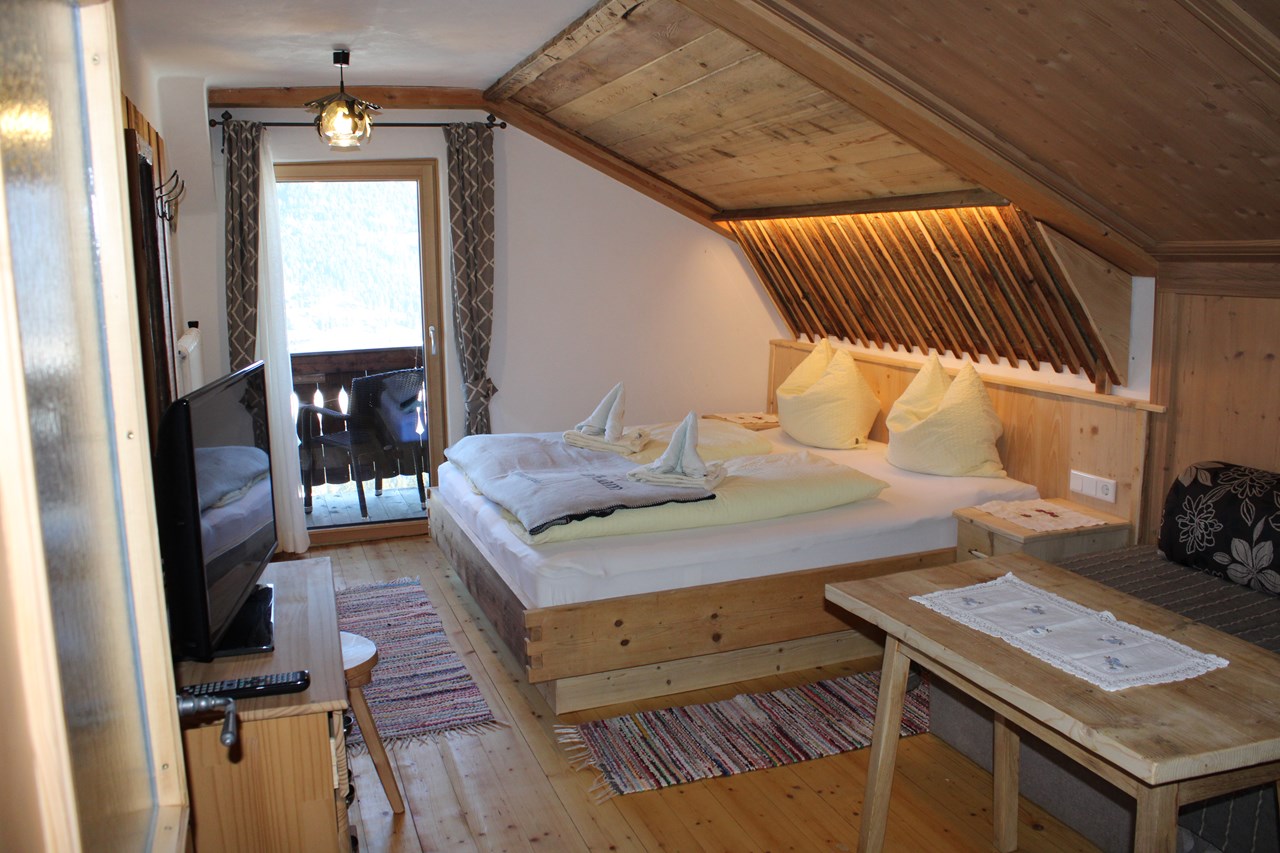 Familienwanderhof Eggeler Presentatie van de kamers Hay-suite 