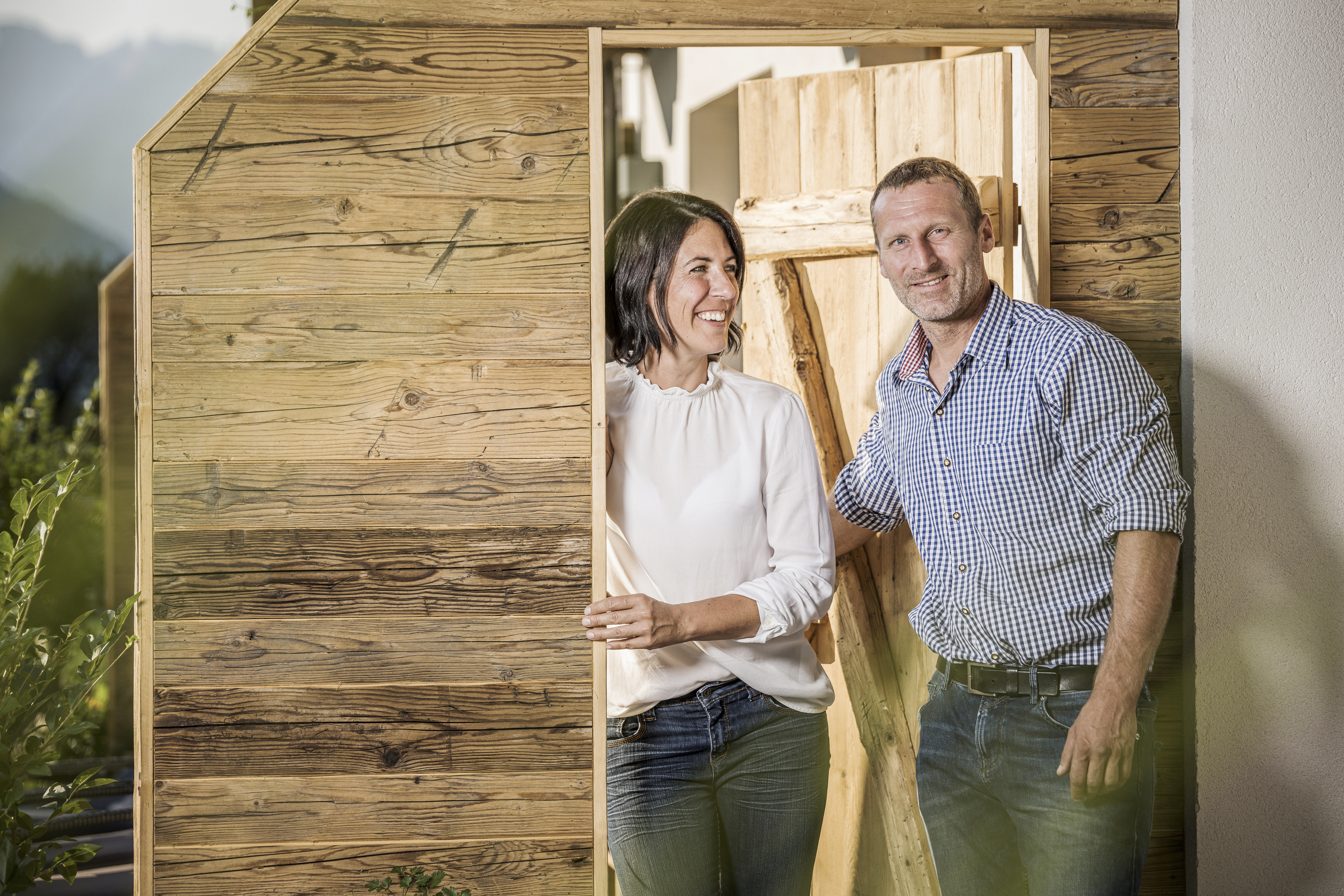 Chalet E gastheer Hannes en Elisabeth