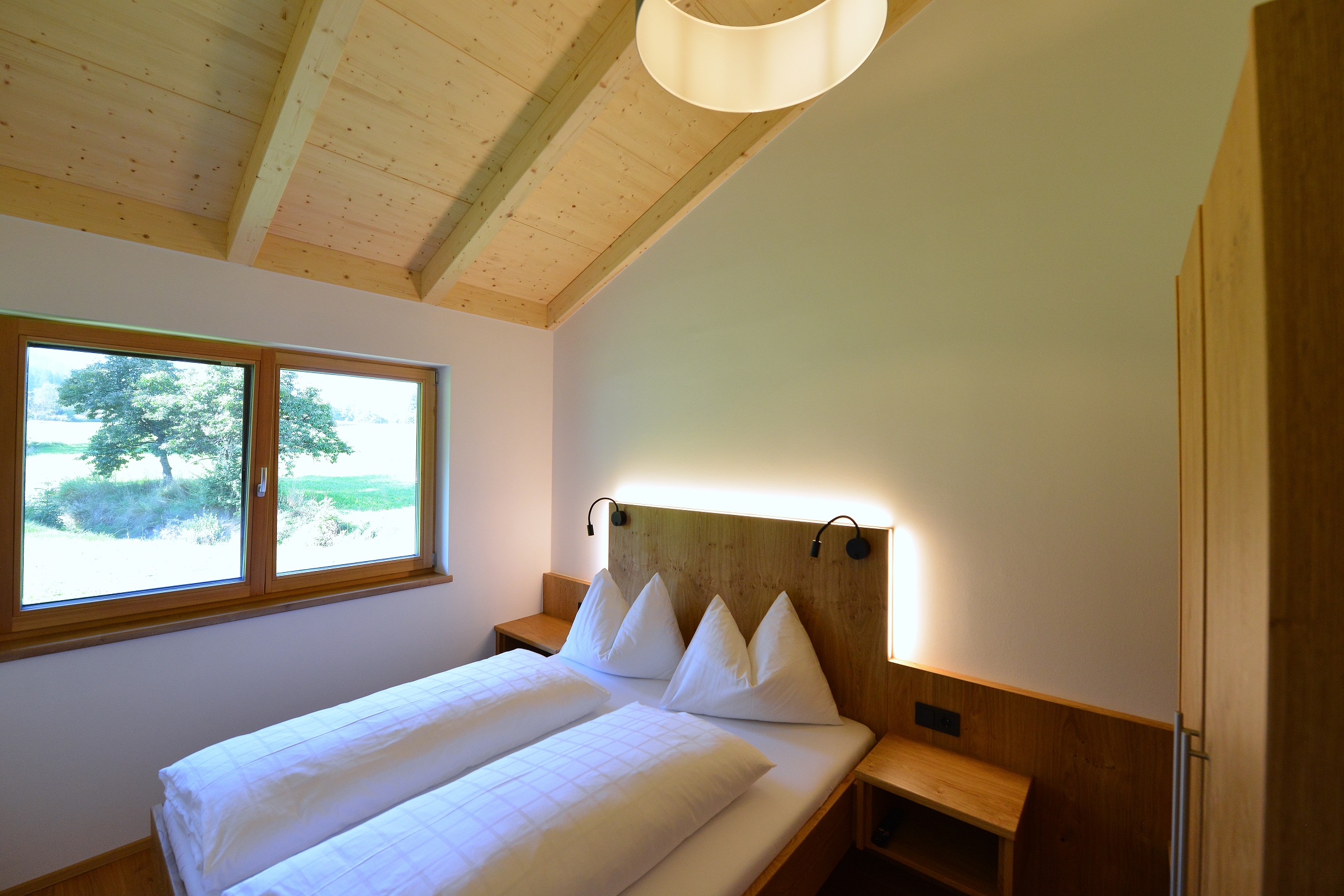 Ferienhaus Strohschneider Predstavitev prostorov spalnica