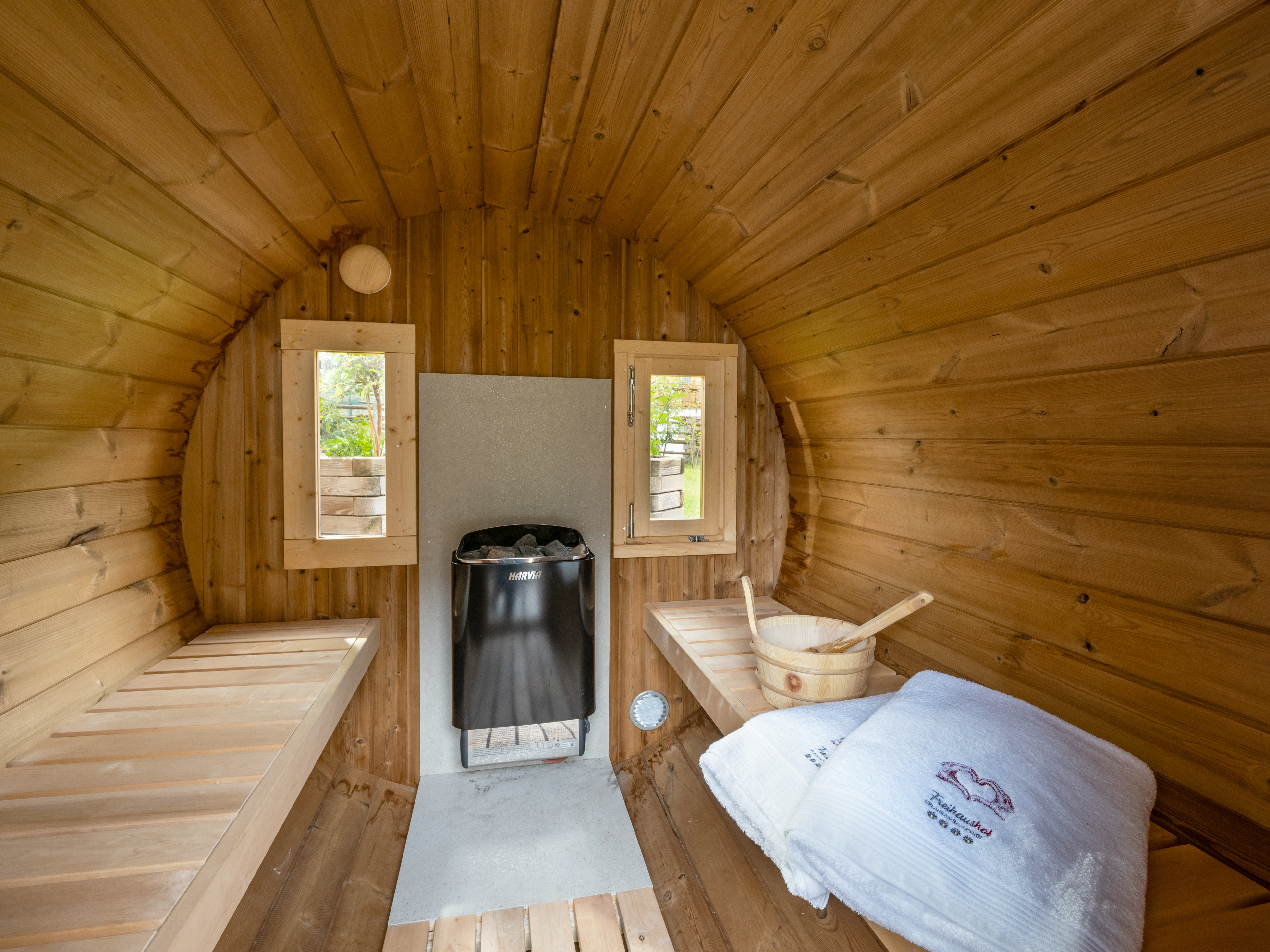 Urlaub auf dem Bauernhof - Streichelzoo - Österreich - Fasssauna - Freihaushof