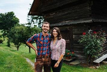 Ferien Bauernhof: Eure Gastgeber Thomas und Edwina  - Gutzingerhof