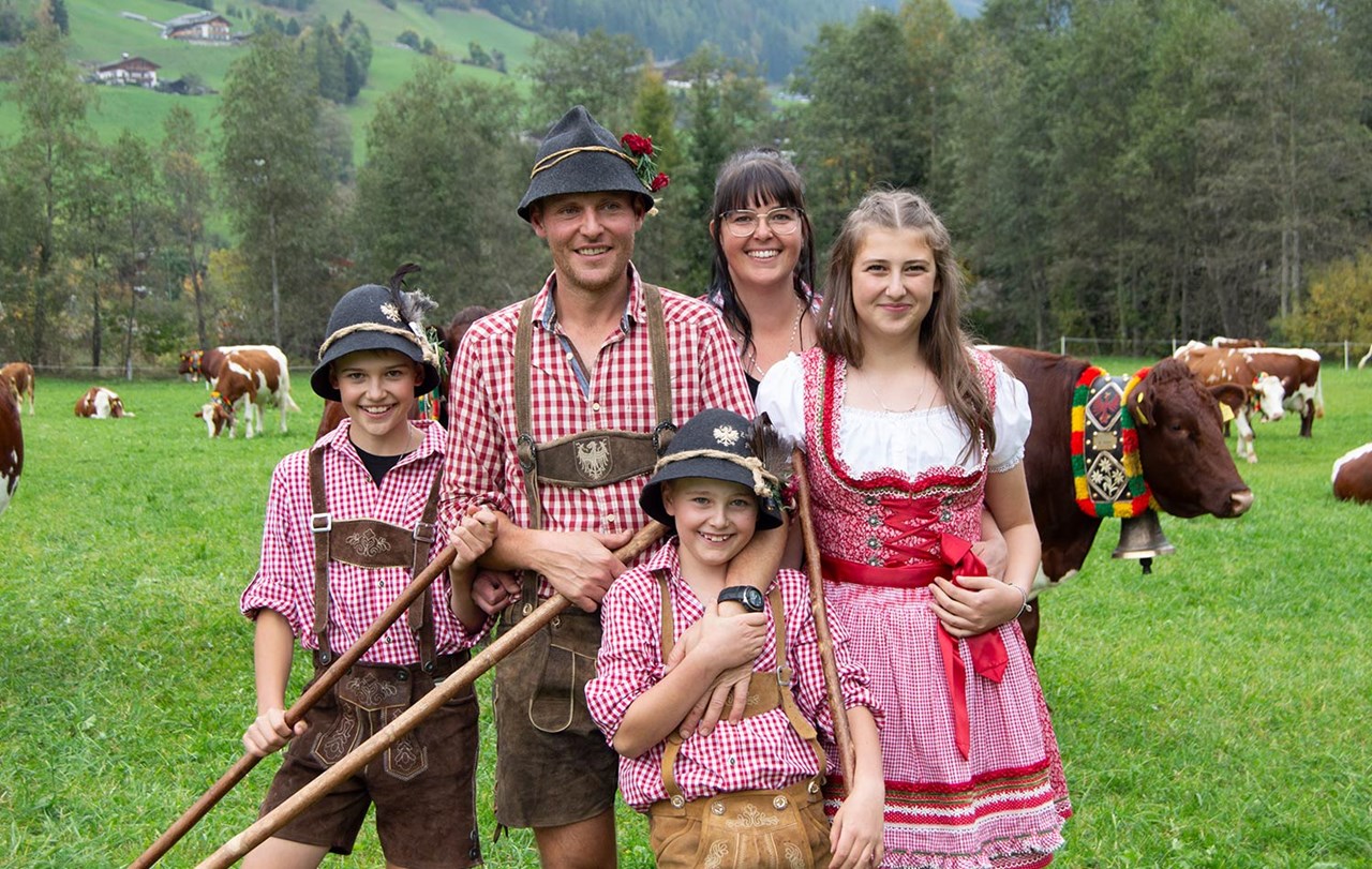 Niederkoflhof host Stolzlechner family