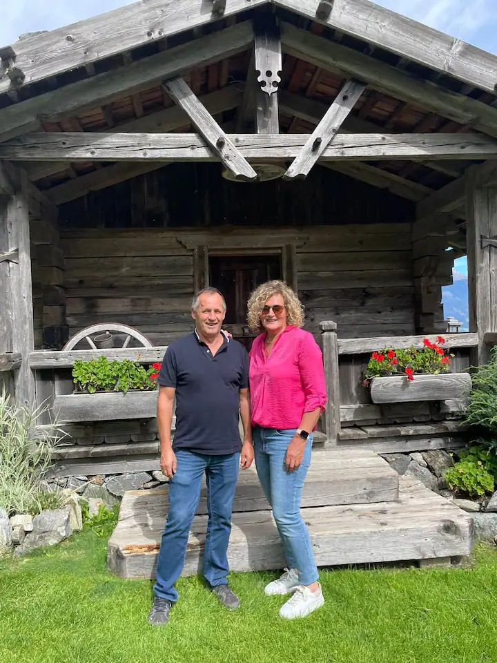 Ferienwohnung am Zehenthof host Erwin and Elizabeth